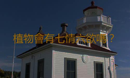 植物會有七情六欲嗎？