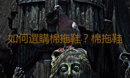 如何選購棉拖鞋？棉拖鞋怎麽穿不臭腳