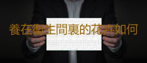 養在衛生間裏的花卉如何擺置？